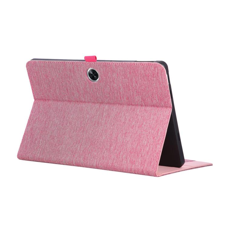For OPPO Pad SE 11 2025 Fabric Texture Horizontal Flip Leather Tablet Case