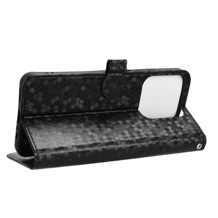 For Realme C61 / C63 Honeycomb Dot Texture Leather Phone Case