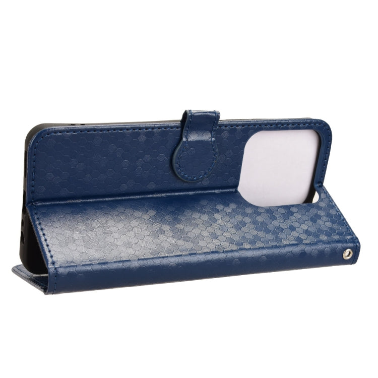 For Realme C61 / C63 Honeycomb Dot Texture Leather Phone Case