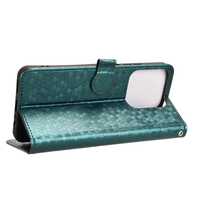 For Realme C61 / C63 Honeycomb Dot Texture Leather Phone Case