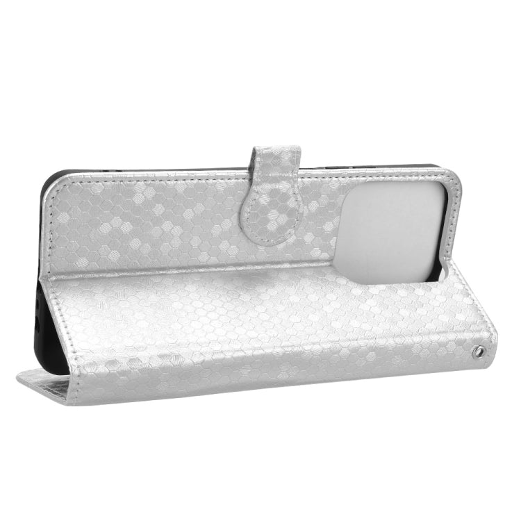 For Realme C61 / C63 Honeycomb Dot Texture Leather Phone Case