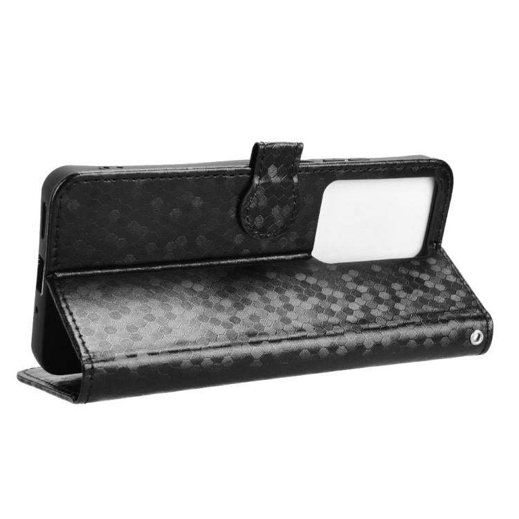 For Realme C75 4G Honeycomb Dot Texture Leather Phone Case