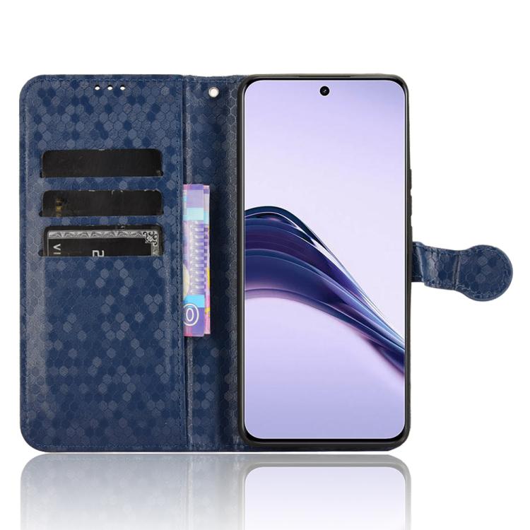 For Realme 14 Pro Lite / 13 Pro Global Honeycomb Dot Texture Leather Phone Case
