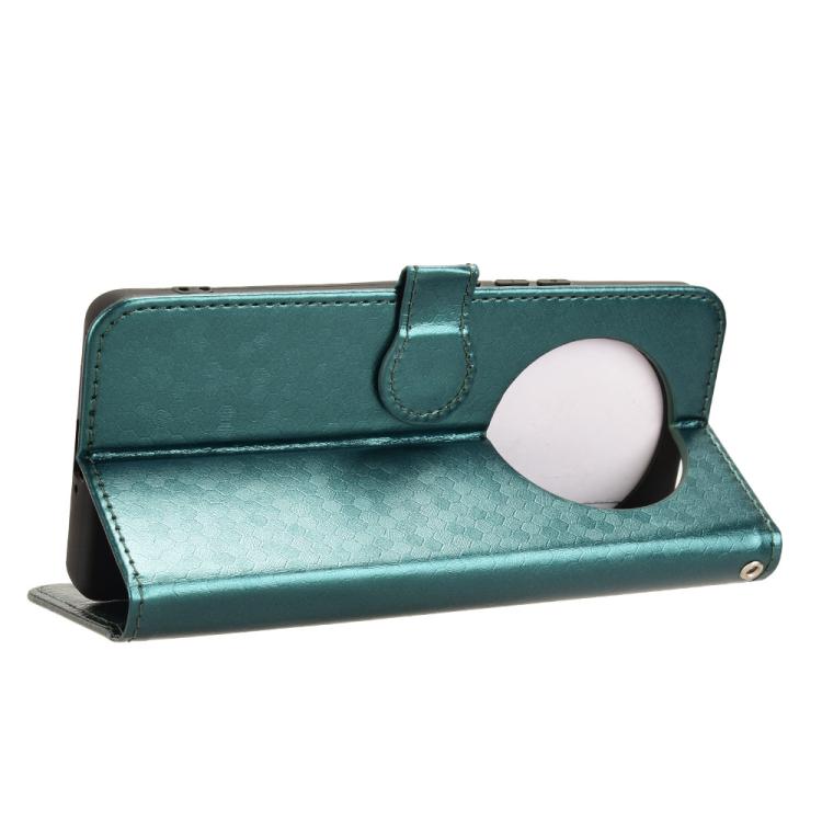 For Realme 14 Pro Lite / 13 Pro Global Honeycomb Dot Texture Leather Phone Case