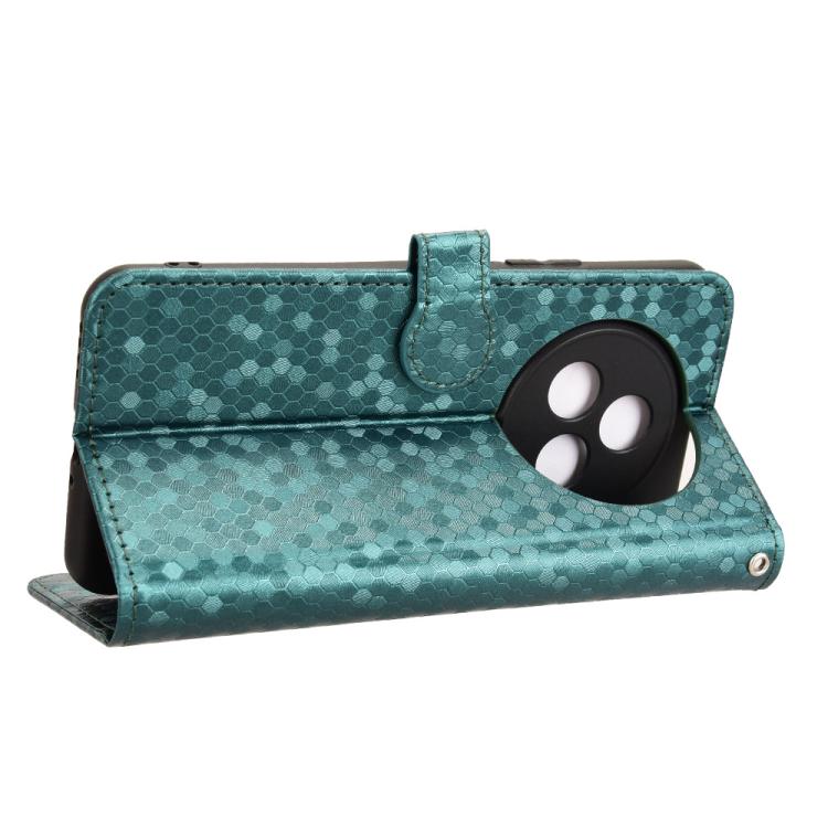 For Realme P3 Pro Honeycomb Dot Texture Leather Phone Case