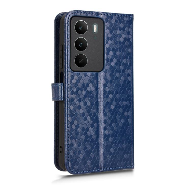 For Realme C71 4G Honeycomb Dot Texture Leather Phone Case