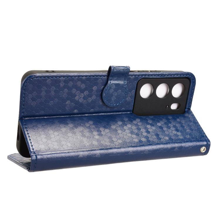 For Realme C71 4G Honeycomb Dot Texture Leather Phone Case