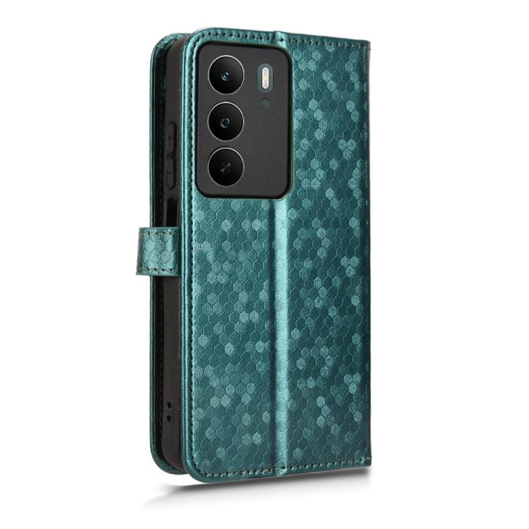 For Realme C71 4G Honeycomb Dot Texture Leather Phone Case