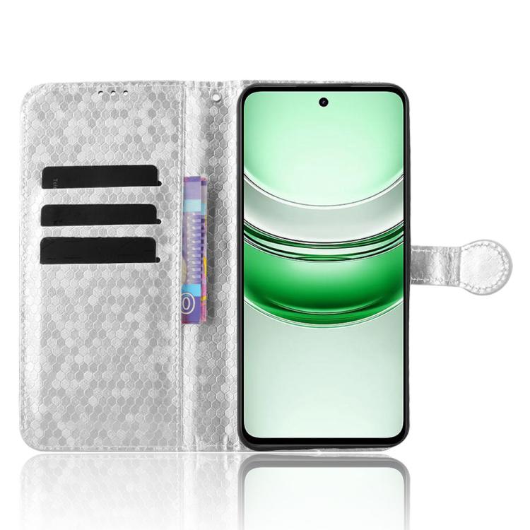 For Realme C71 4G Honeycomb Dot Texture Leather Phone Case