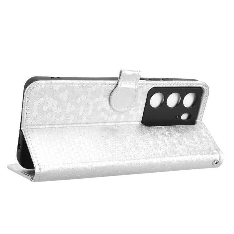 For Realme C71 4G Honeycomb Dot Texture Leather Phone Case