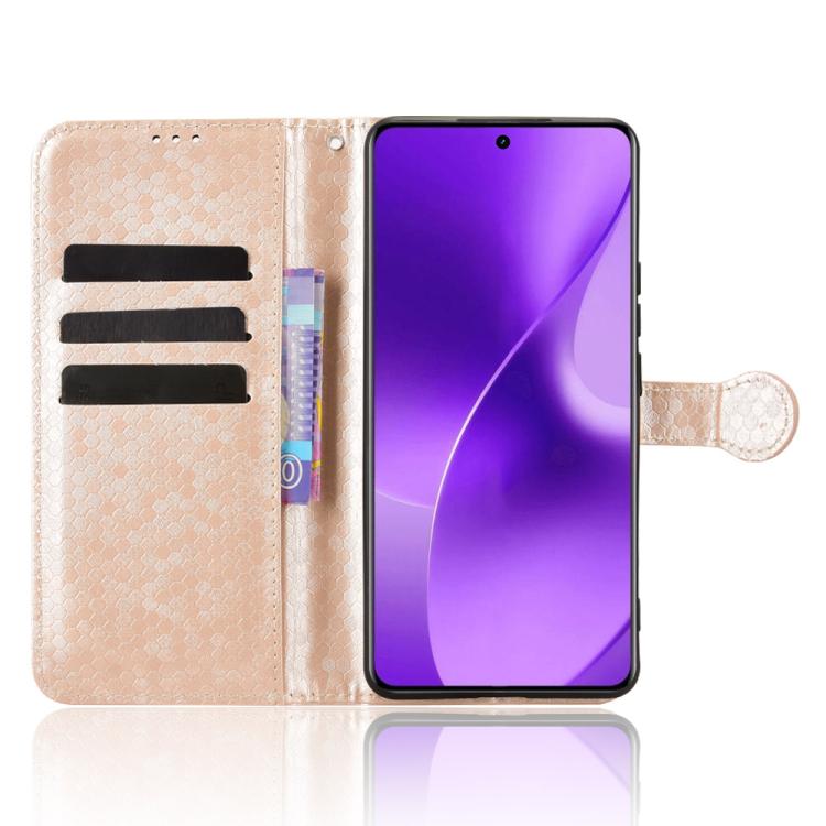 For Realme 15 5G / 15 Pro 5G Honeycomb Dot Texture Leather Phone Case