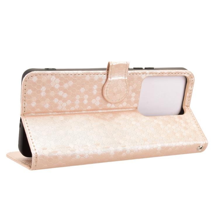 For Realme 15 5G / 15 Pro 5G Honeycomb Dot Texture Leather Phone Case