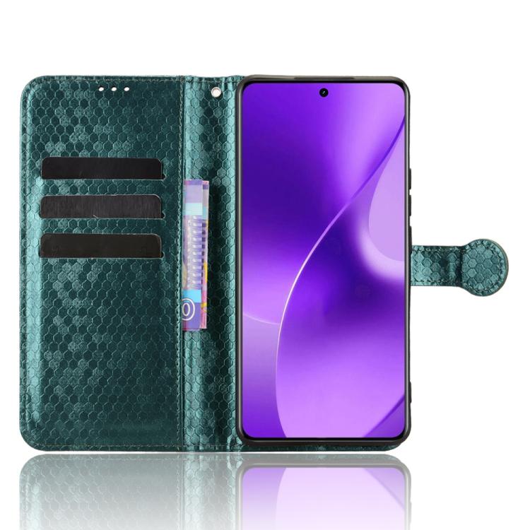 For Realme 15 5G / 15 Pro 5G Honeycomb Dot Texture Leather Phone Case