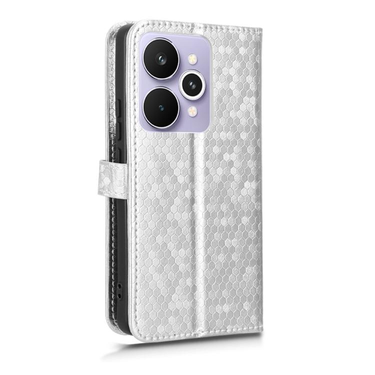 For Realme 15 5G / 15 Pro 5G Honeycomb Dot Texture Leather Phone Case