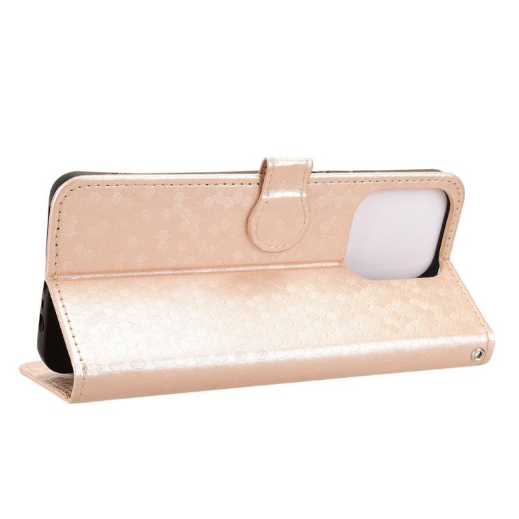 For Realme C71 4G India / Note 70T 4G Honeycomb Dot Texture Leather Phone Case