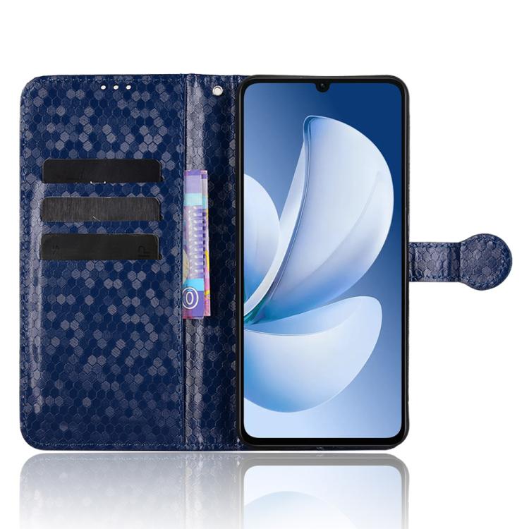 For Realme C71 4G India / Note 70T 4G Honeycomb Dot Texture Leather Phone Case