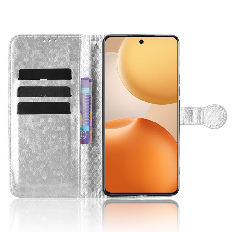 For Realme P4 Pro 5G Honeycomb Dot Texture Leather Phone Case