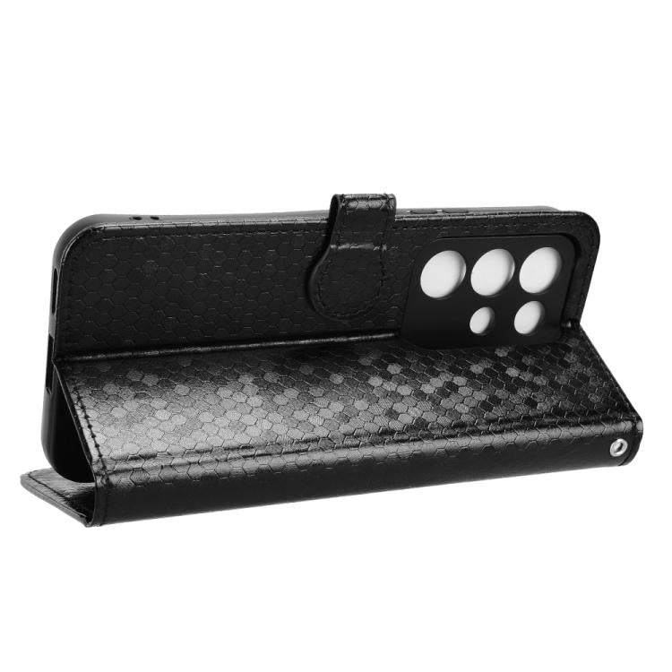 For Realme C85 Pro 4G Honeycomb Dot Texture Leather Phone Case