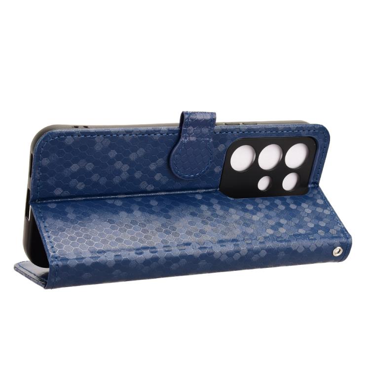 For Realme C85 Pro 4G Honeycomb Dot Texture Leather Phone Case