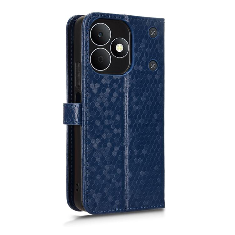 For Realme Note 80 4G Honeycomb Dot Texture Leather Phone Case
