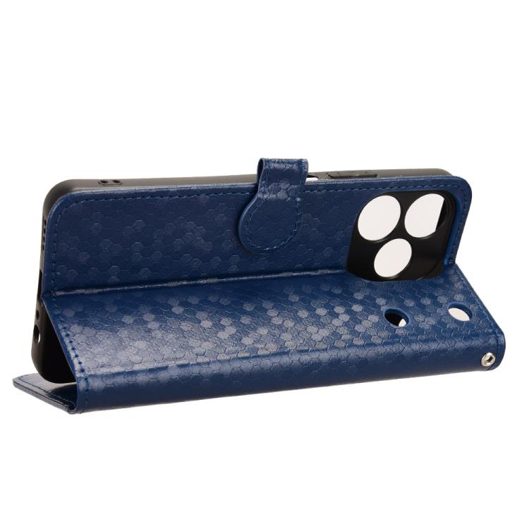 For Realme Note 80 4G Honeycomb Dot Texture Leather Phone Case