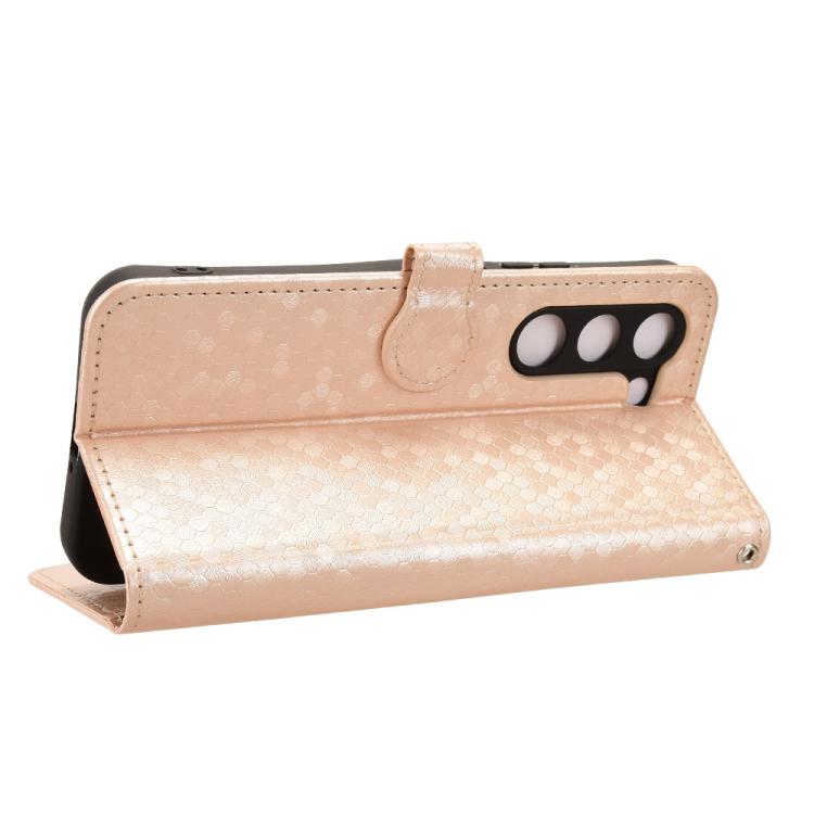 For Realme C83 5G / P4 Lite 5G Honeycomb Dot Texture Leather Phone Case