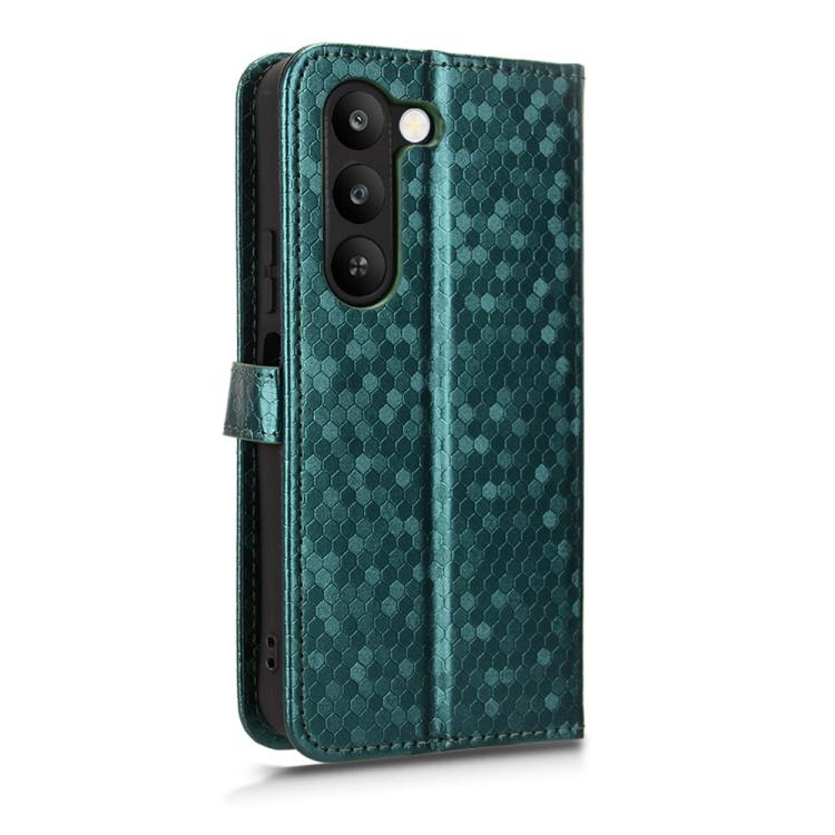 For Realme C83 5G / P4 Lite 5G Honeycomb Dot Texture Leather Phone Case