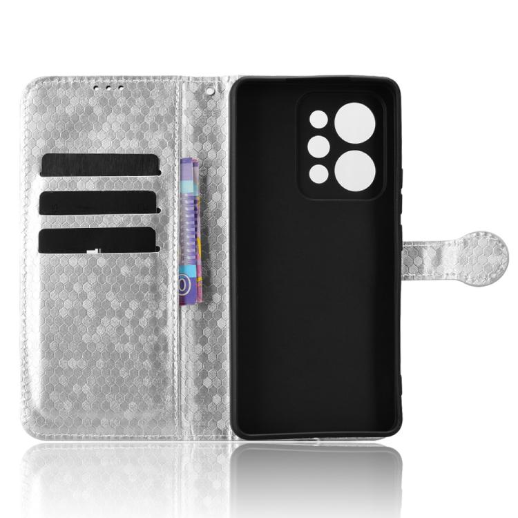 For Realme P4 Power 5G Honeycomb Dot Texture Leather Phone Case