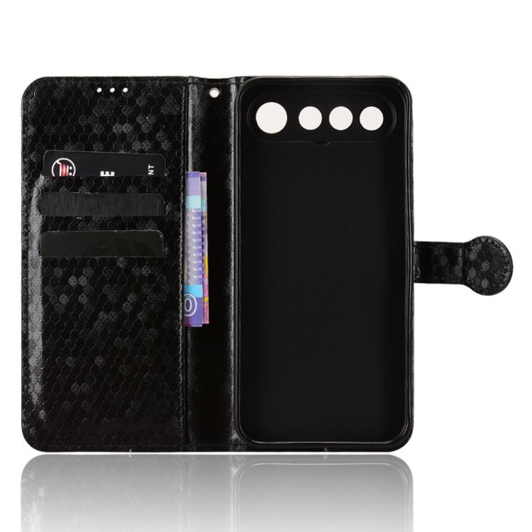 For Realme 16 5G Global Honeycomb Dot Texture Leather Phone Case