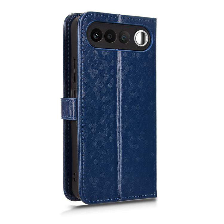 For Realme 16 5G Global Honeycomb Dot Texture Leather Phone Case