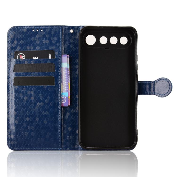 For Realme 16 5G Global Honeycomb Dot Texture Leather Phone Case