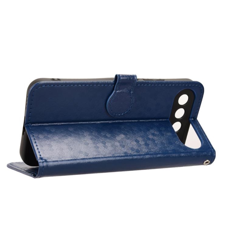 For Realme 16 5G Global Honeycomb Dot Texture Leather Phone Case