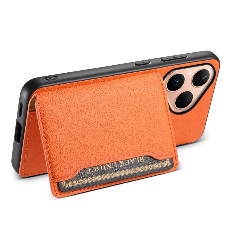 For Huawei Pura 80 5G Calf Texture Card Bag Design Full Coverage Phone Case