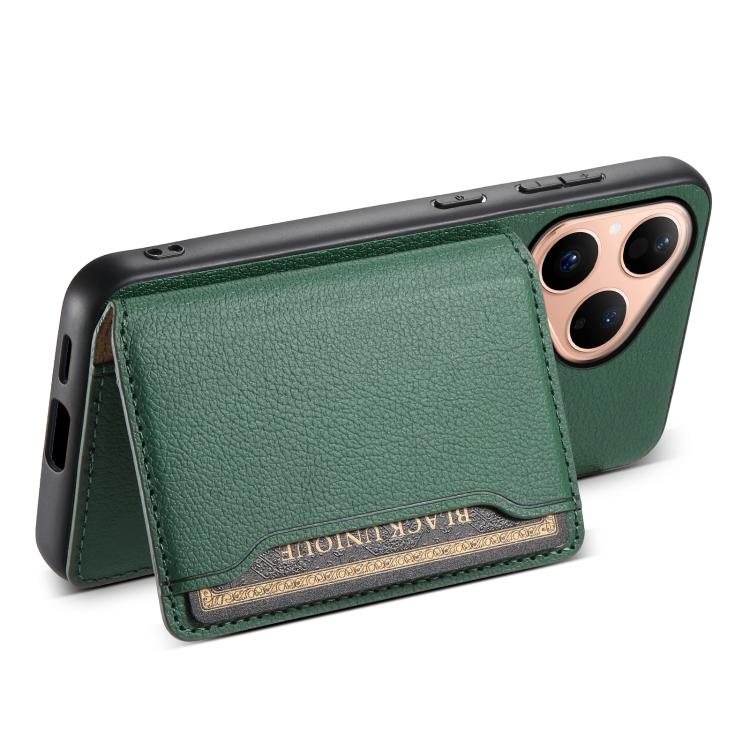 For Huawei Pura 80 5G Calf Texture Card Bag Design Full Coverage Phone Case