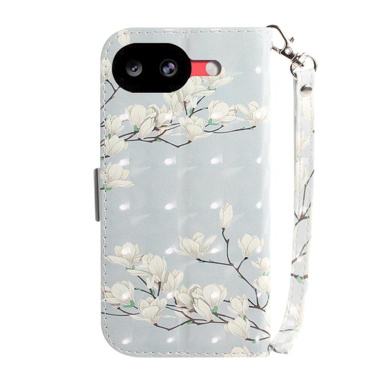 For Google Pixel 10a 3D Colored Flip Leather Phone Case