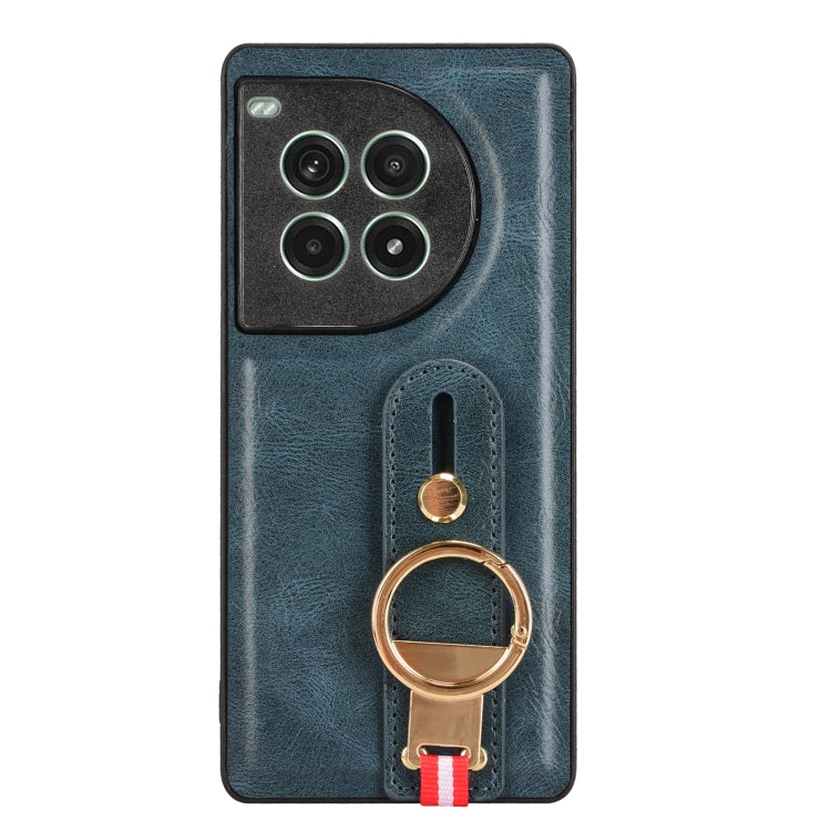 For OnePlus Ace 3 Pro 5G Wristband Leather Back Phone Case