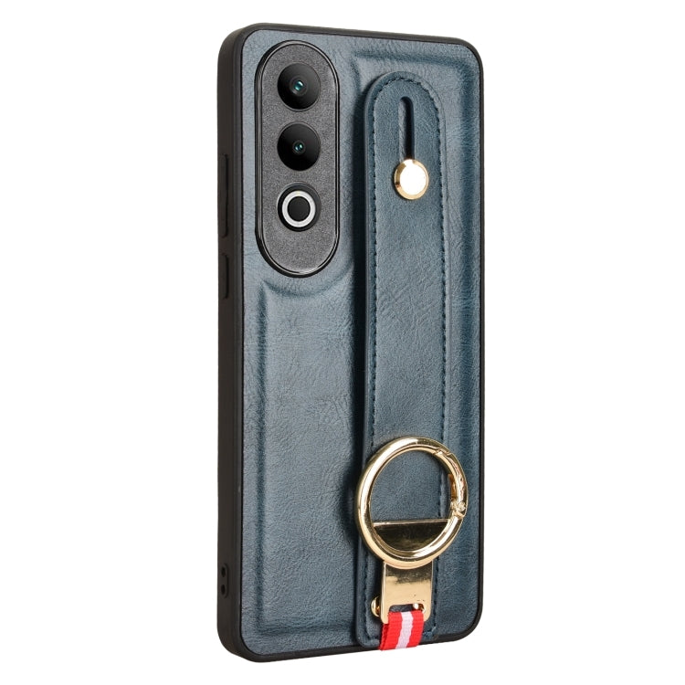 For OnePlus Nord CE4 Wristband Leather Back Phone Case