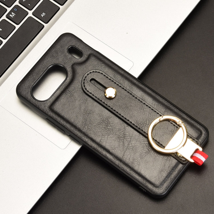 For OnePlus Nord 4 5G Wristband Leather Back Phone Case