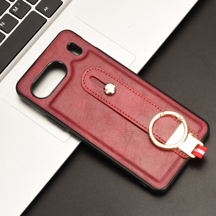 For OnePlus Nord 4 5G Wristband Leather Back Phone Case