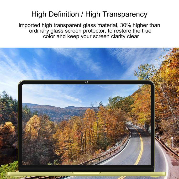 For MacBook Neo 13 inch 2026 A18 Pro A3404 0.26mm 9H Surface Hardness Explosion-proof Tempered Glass Film