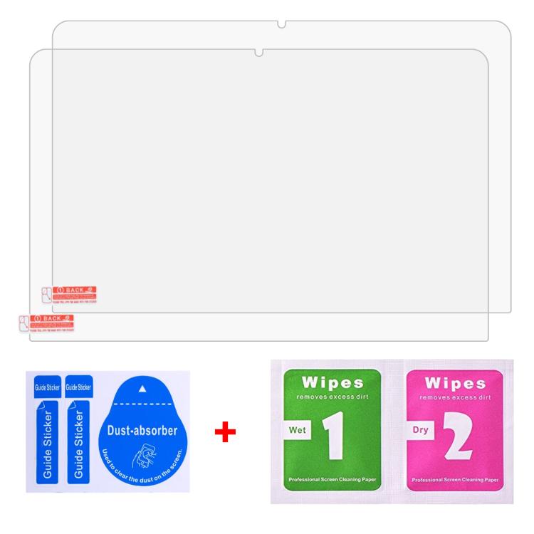 For MacBook Neo 13 inch 2026 A18 Pro A3404 2pcs 0.26mm 9H Surface Hardness Explosion-proof Tempered Glass Film
