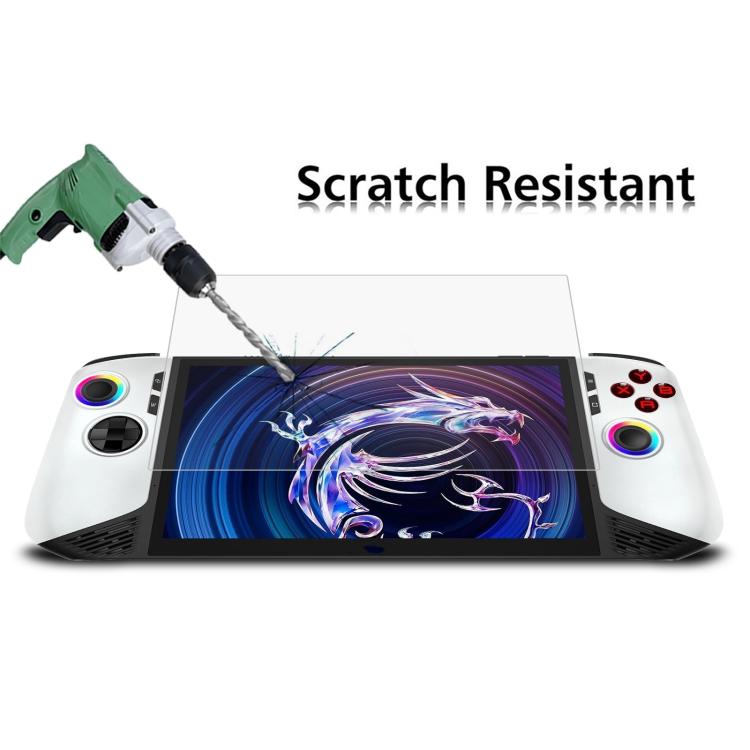 For MSI Claw 8 AI+ 25pcs 9H 0.3mm Explosion-proof Tempered Glass Film