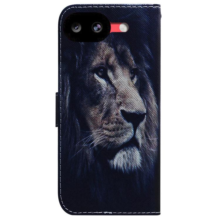 For Google Pixel 10a Coloured Drawing Flip Leather Phone Case