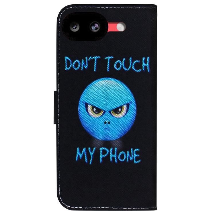 For Google Pixel 10a Coloured Drawing Flip Leather Phone Case