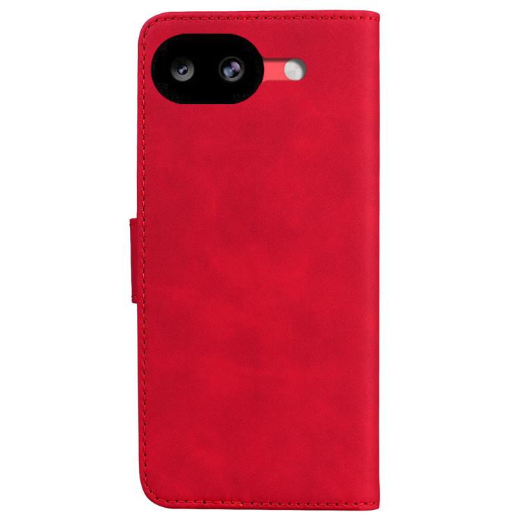 For Google Pixel 10a Skin Feel Pure Color Flip Leather Phone Case