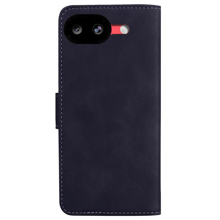 For Google Pixel 10a Skin Feel Pure Color Flip Leather Phone Case