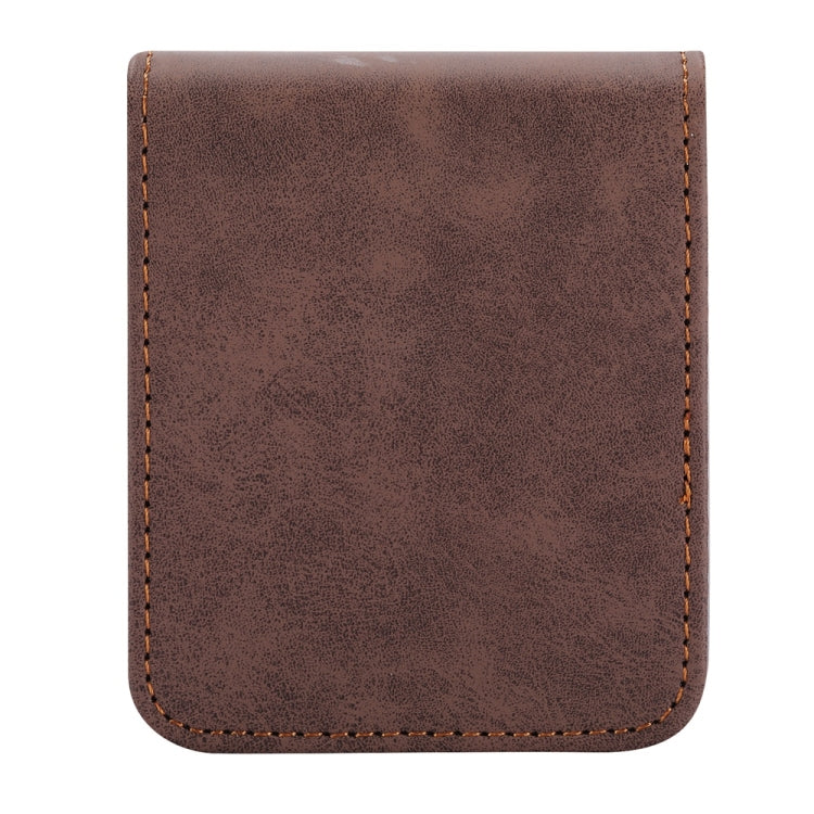 For Samsung Galaxy Z Flip6 Business Solid Color Magnetic RFID Anti-theft Phone Case