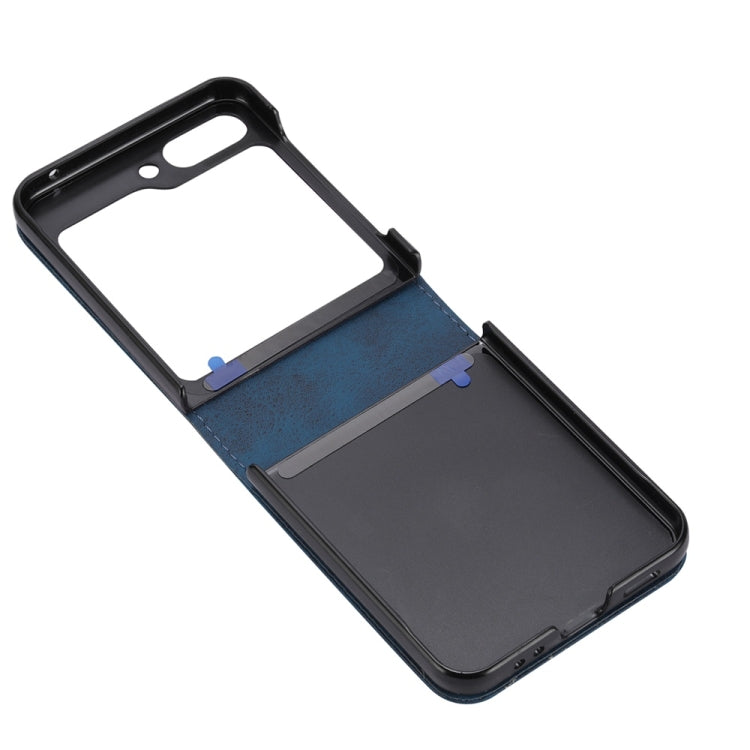For Samsung Galaxy Z Flip6 Business Solid Color Magnetic RFID Anti-theft Phone Case