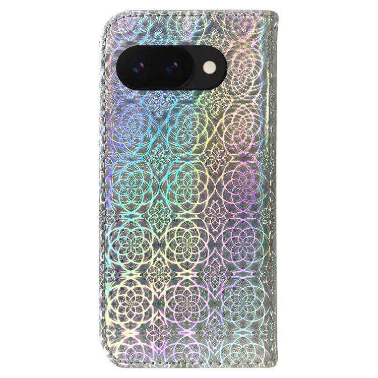For Google Pixel 9a Colorful Magnetic Buckle Leather Phone Case