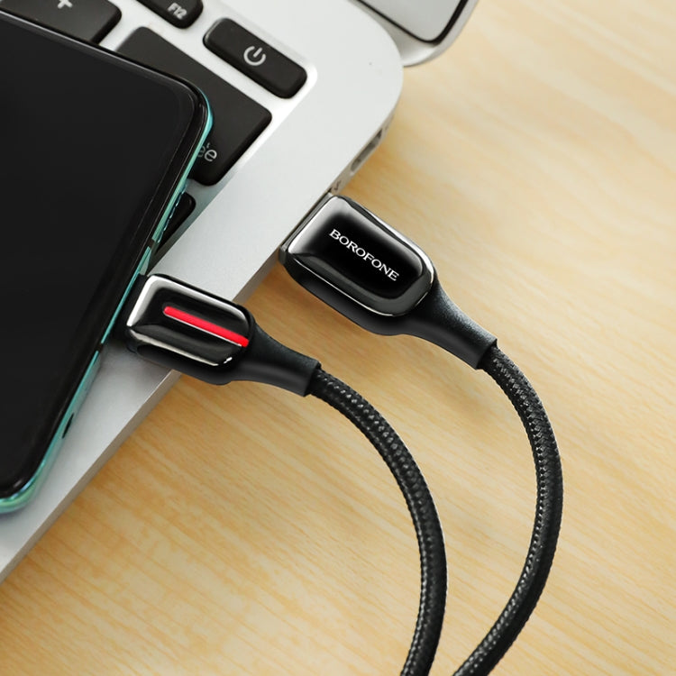 Borofone BU14 1.2m 5A Max Output USB to USB-C / Type-C Heroic Fast Charging Data Cable